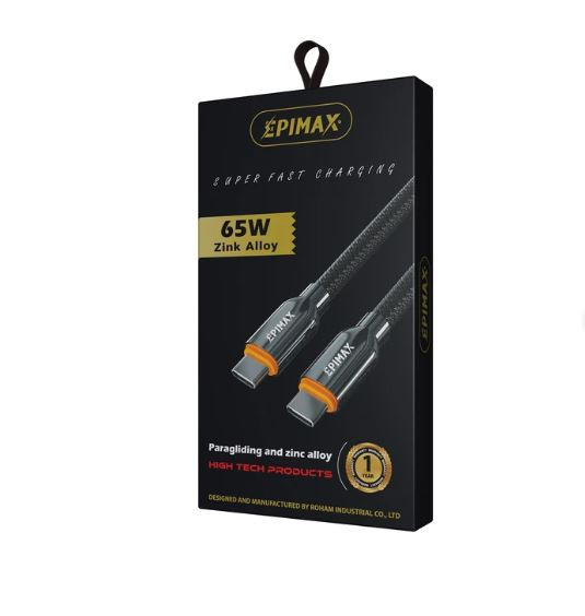 کابل تبدیل USB-Cبه USB-C اپیمکس مدل EC - 129 طول 1 متر
