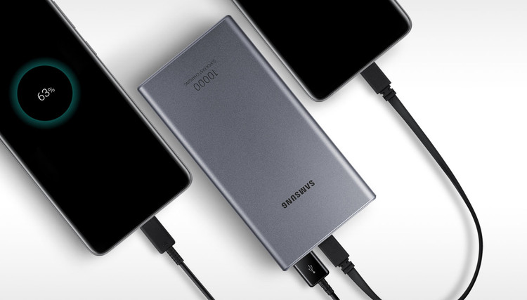 پاوربانک سامسونگ مدل 25W EB-P3300 ظرفیت 10000 میلی آمپر ساعت