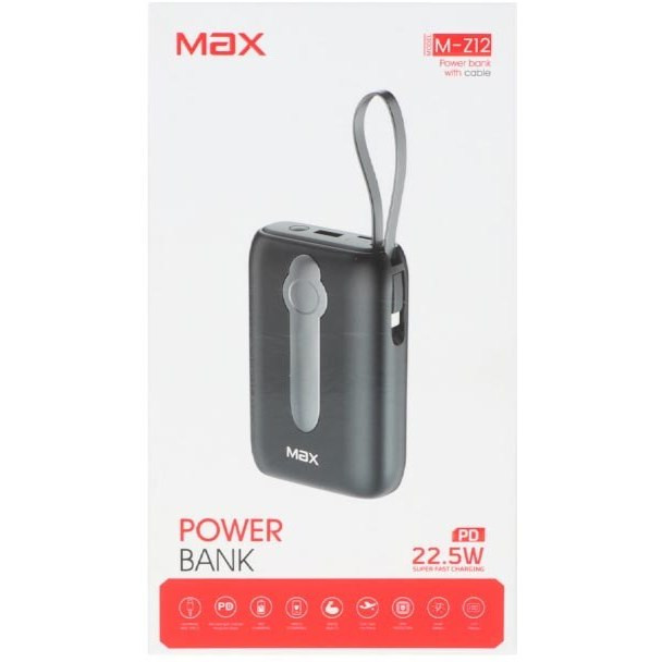 پاوربانک Max مدل MZ-12