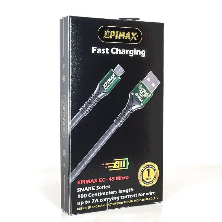 کابل شارژ میکرو یو اس بی Epimax EC-45 طول ۱ متر